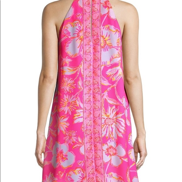 Lilly Pulitzer — NWT— Alli Dress in Prosecco Pink Beachy Blooms - Picture 6 of 6
